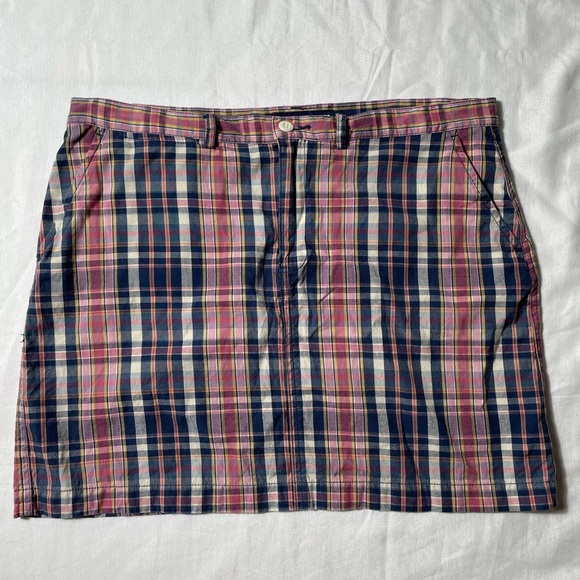 Polo Ralph Lauren Dresses & Skirts - Vintage Y2K Polo Ralph Lauren sport cotton plaid mini skirt size 10